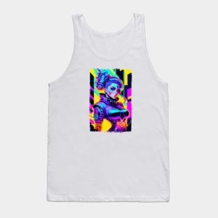 Cyber girl Tank Top